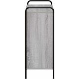  Kreveta Siva Sonoma 97 x 33 x 81 cm Konstruirano drvo - Siva Sonoma s 2 police 73 x 33 x 81 cm | shoptok.hr