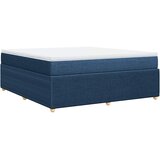  Krevet s oprugama i madracem plavi 180x200 cm od tkanine | shoptok.hr
