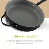  BE Living Tava za pirjanje s poklopcem Essential Black 28 cm | Shoptok.si