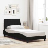  Okvir za krevet bez madraca Hanko crni 90x200cm od tkanine | shoptok.hr