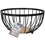 Posuda za Voće Confortime Rustic Crna 25 x 25 x 13 cm 390 cm (12 kom.) | shoptok.hr
