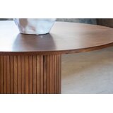 Venture Home Bianca okrugli blagovaonski stol ⌀110 cm, boja oraha | shoptok.hr