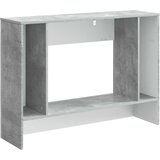  Konzolna stolica Prugasti Betonsko Siva 101 x 29 x 74 cm | shoptok.hr