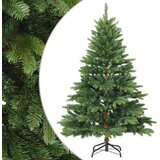 vidaXL Umjetno božićno drvce s nogom Zelena 150 cm PVC, PE i čelik | shoptok.hr