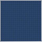  Obtežena odeja modra 200x200 cm 9 kg blago, (20823625) | Shoptok.si