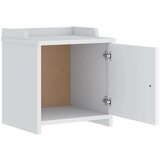 vidaXL Klupa za predsoblje SANDNES 45x40x50 cm od masivne borovine | shoptok.hr