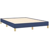  Okvir za krevet bez madraca plavi 140 x 190 cm od tkanine | shoptok.hr