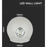  LED spoljašnja zidna svetiljka LED/6W/230V 3000K IP65 siva | Eponuda.com