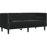 SOFA Crna 174 x 74,5 x 70,5 cm Baršun | shoptok.hr