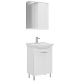 Hanah home Kupatilski ormarić sa umivaonikom i ogledalom (2 komada) Purus 55 437 | Eponuda.com