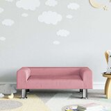  Dječja fotelja ružičasta 70 x 45 x 26 5 cm baršunasta | shoptok.hr