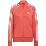 Adidas Gornji dio trenirke jarko crvena / bijela | shoptok.hr
