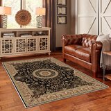 Conceptum Hypnose tepih Woobtny0107, 100x150cm, smeđa | Eponuda.ba