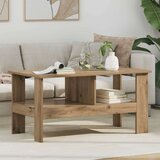  Klubska miza Umetni hrast 90 x 50 x 45 cm Konstruiran les, (5000120350) | Shoptok.si