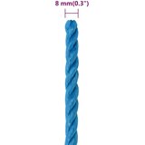  Radno uže plavo 8 mm 50 m od polipropilena | shoptok.hr
