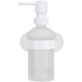 Wenko Bel steklen dozirnik za milo z namestitvijo brez vrtanja 200 ml Orea – | Shoptok.si