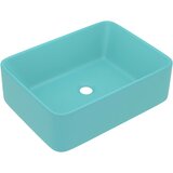 Maison Chic Razkošen Umivalnik - Kopalna umivalnik - Lavabo mat svetlo zelen 41x30x12 cm keramičen, (21685013) | Shoptok.si