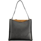  ženska bucket torba za rame 34x30x12 cm crna sa smeđim detaljima Cijene