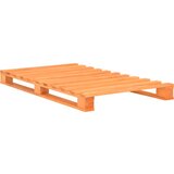 Maison Chic Posteljni okvir - Enojna postelja - Postelja za odrasle iz palet rjava trdna borovina 90x200 cm, (21695335) | Shoptok.si