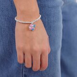 Disney Stitch Narukvica Disney Angel i Stitch, posrebrena | shoptok.hr