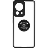 AVIZAR etui za xiaomi 13 lite bi-material metal ring video support crn, (20544135) | Shoptok.si