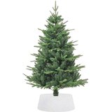  Suknja za božićno drvce bijela Ø65x23 cm plastika | shoptok.hr