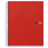 MiquelRius zvezek A5, črtast, 200-listni, 70g basic MR43003 rdeč | Shoptok.si