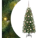 vidaXL Umestno božično drevo med 150 LED Zelena 120 cm PE in PVC | Shoptok.si