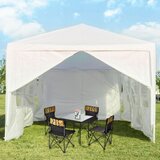  Vrtni paviljon 3x9m, šator za zabave, svadbeni šator, UV zaštitni šator - bijeli | shoptok.hr