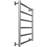  Peškirni radijator za kupatilo INOX FLAT 122W/230V 57x43 cm nerđajući čelik/sjajni hrom | Eponuda.com