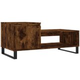  The Living Store Klubska mizica dimljeni hrast 100x50x45 cm inženirski les - Klubska Mizica, (21502375) | Shoptok.si