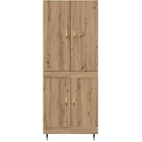  Highboard Umjetnički hrast 69,5 x 34 x 180 cm Konstruirano drvo Slike