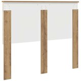 vidaXL Vzglavje z vzglavjem Umetni hrast 120 cm Konstruiran les | Shoptok.si