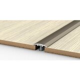 LOGOCLIC prijelazni profil (mat plemeniti čelik, 2,7 m x 30 mm, vrsta montaže: vijci) Cijene