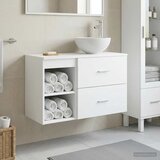  Set namještaja za kupaonicu 2 pcs Bijela Konstruirano drvo | shoptok.hr