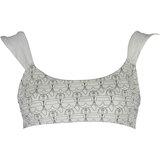 KARL LAGERFELD BEACHWEAR KARL LAGERFELD SWIMSUIT PARTS ABOVE WHITE WOMAN | ePonuda.com