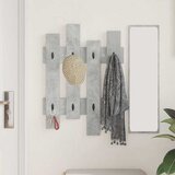  Vješalica za kapute na zidu Zidne Betonski sivi 60 x 3 x 82 cm | shoptok.hr