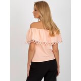 LAKERTA Blouse-LK-BZ-506350.28P-peach | Shoptok.si
