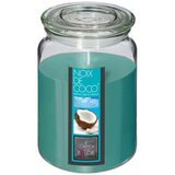 Atmosphera sveća 10X14,5CM staklo/vosak plava | Eponuda.com