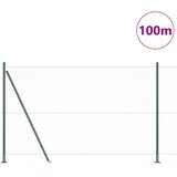  Heksagonalna ograda s betonskom osnovom 100 x 1,6 m Zelena | shoptok.hr
