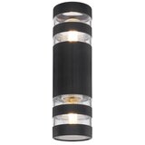 Globo 78260S - Zidno svetlo HAYES 2xE27/10W/230V crno | Eponuda.com