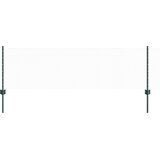 vidaXL Ograda sa stubovima 11 kom U-kanal zelena 60 cm čelik, Šesterokutna ograda zelena 0.6x25 m čelik | shoptok.hr