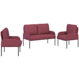  Setovi sofa 3 pcs Vinska crvena 115 x 56 x 80 cm Šperploča | Eponuda.com