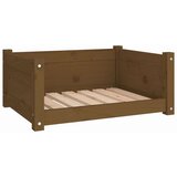  Krevet za pse boja meda 75 5x55 5x28 cm od masivne borovine | shoptok.hr