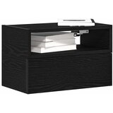  Zidni noćni ormarići 2 kom crni 45x26x28,5 cm | shoptok.hr