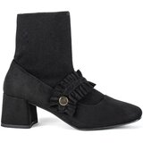Resti Black pumps on a higher post with a Preciosa sock - Footwear | ePonuda.com
