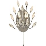 Searchlight Peacock Stenska svetilka z 2 lučema, kristalna, (22100518) | Shoptok.si