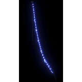 vidaXL LED božično drevesce med 168 LED Modra 511 cm Kovina | Shoptok.si