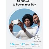 Anker MagGo 10K Slim brezžični powerbank, bel | Shoptok.si
