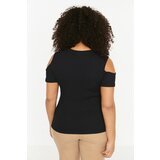 Trendyol Curve Black Cutout Detailed Knitted Blouse | ePonuda.com